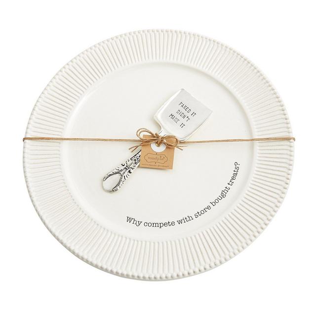 Mud PieStore Bought Sweets Plate With Server