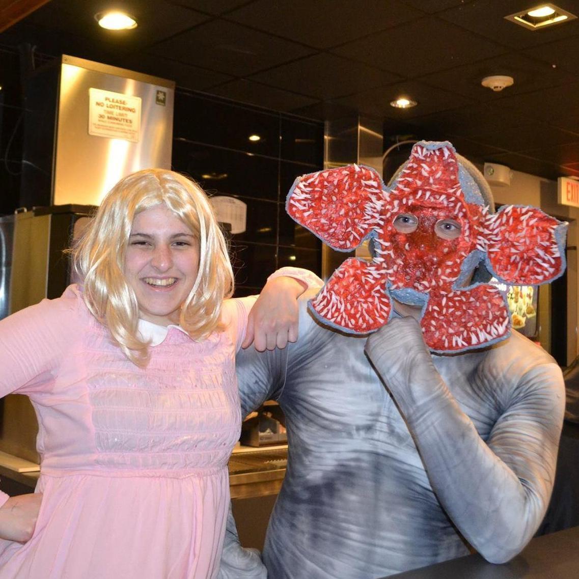 Halloween, 2017 (age: 21 & 20)