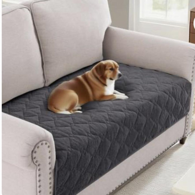 H.VERSAILTEX Chenille Dog & Cat Sofa Cover with Strap Couch Protector