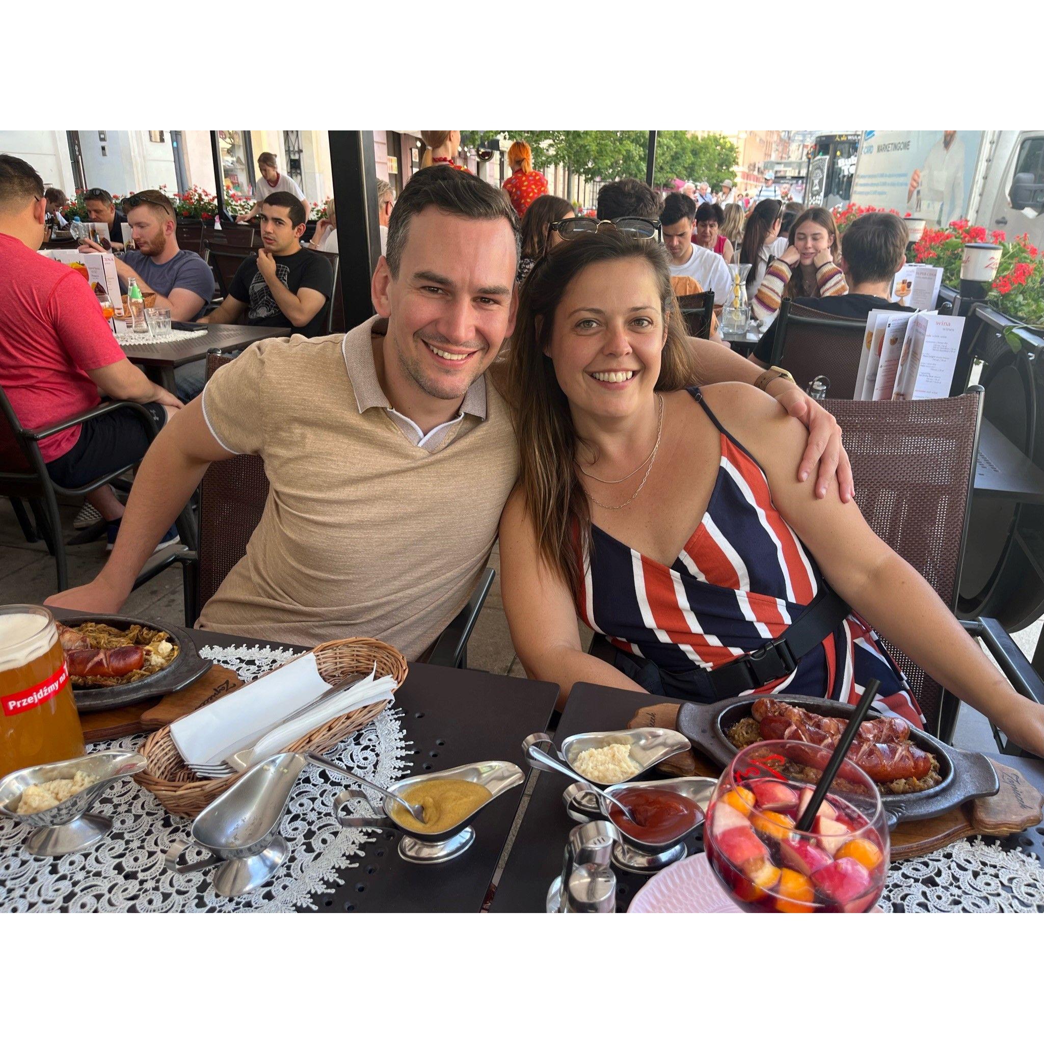 Lunch at Zapiecek