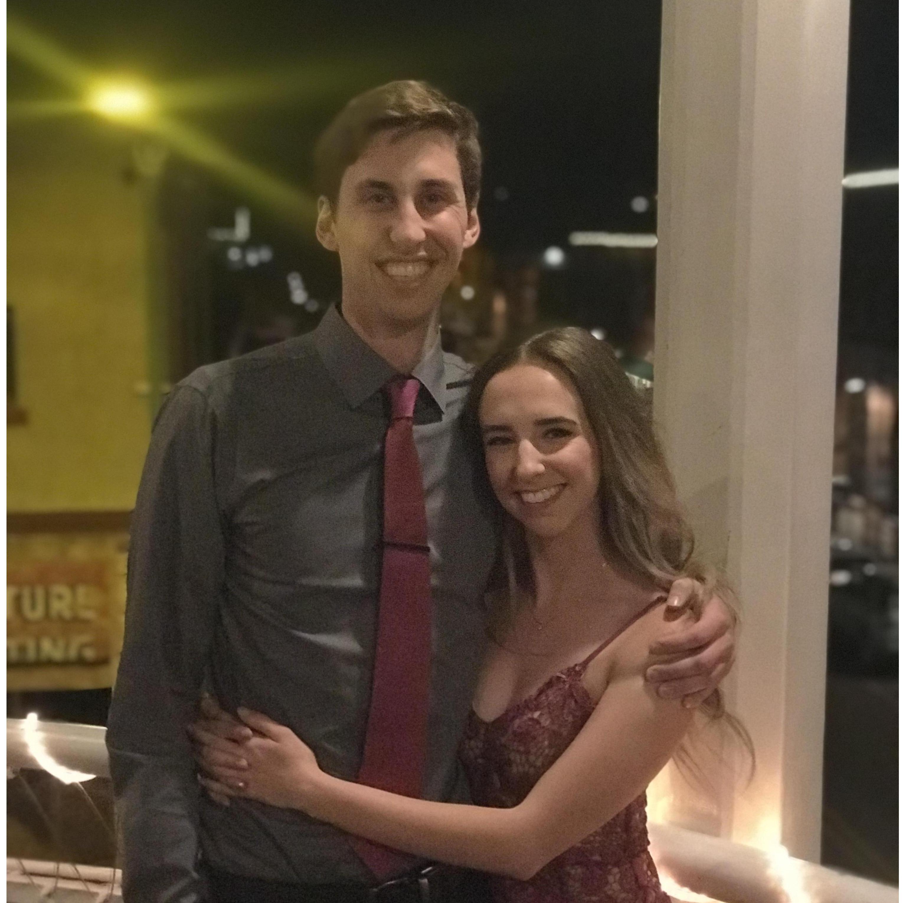 Wedding at The Weatherford in Flagstaff! Fun fact: This was the first and only wedding Brody's been to!