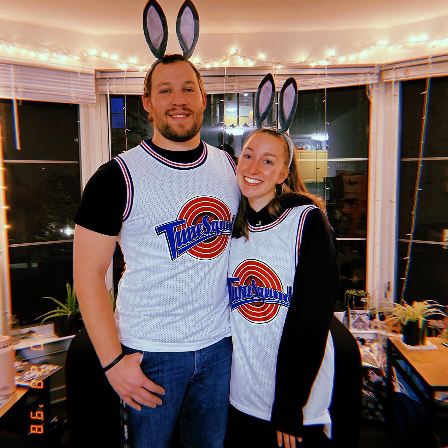 Happy Halloween from Bugs and Lola Bunny