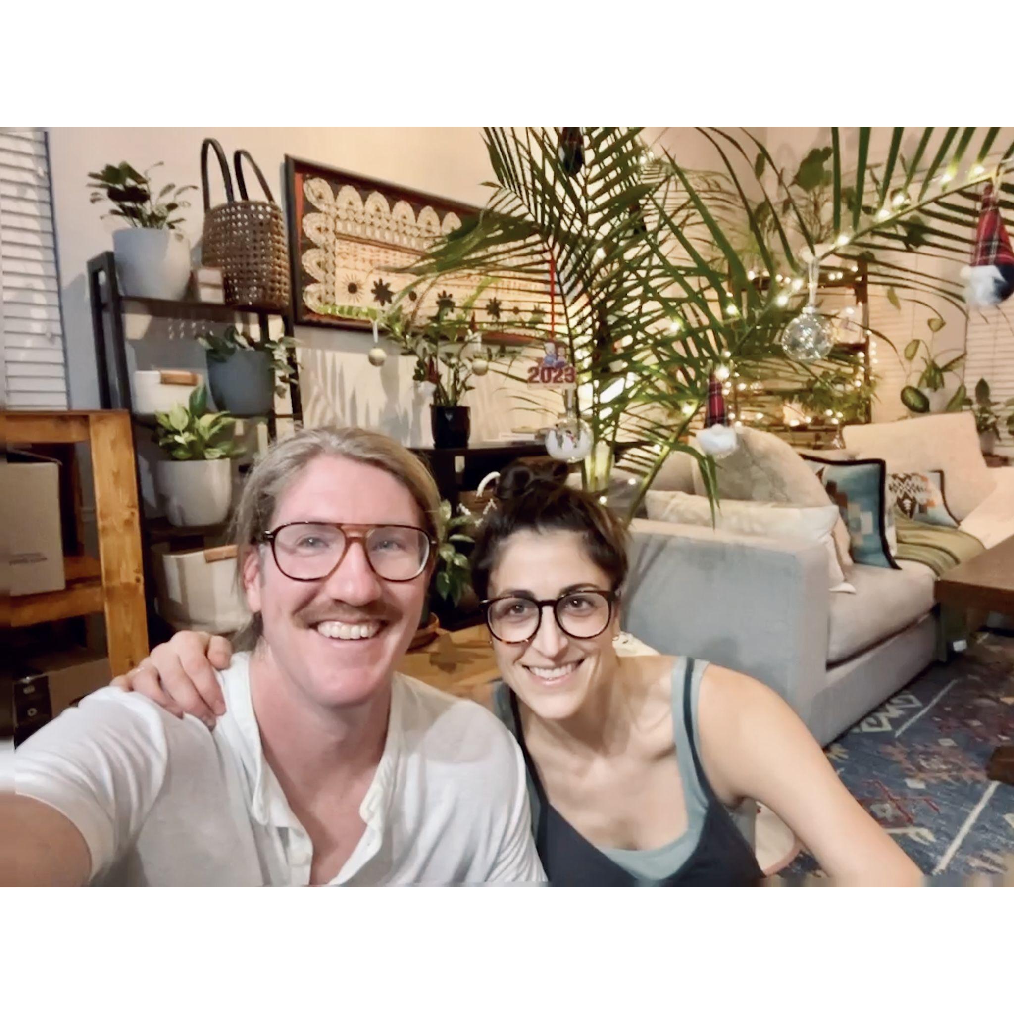 Our first Christmas fern.