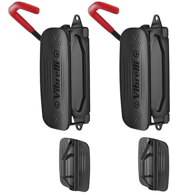 Vibrelli Swivel Bike Wall Mount - Bike Hanger - Vertical Bike Rack - Bike Hangers for Garage - MTB Mountain Bike Wall Mount Bike Rack - Bicycle Storage Rack for Garage - 2 PACK