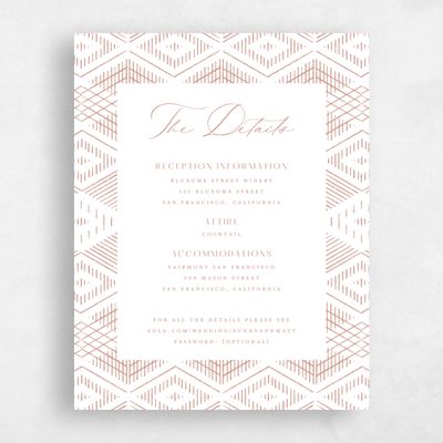 Dusty Terra Cotta, Brown Wedding Enclosure - Wellington
