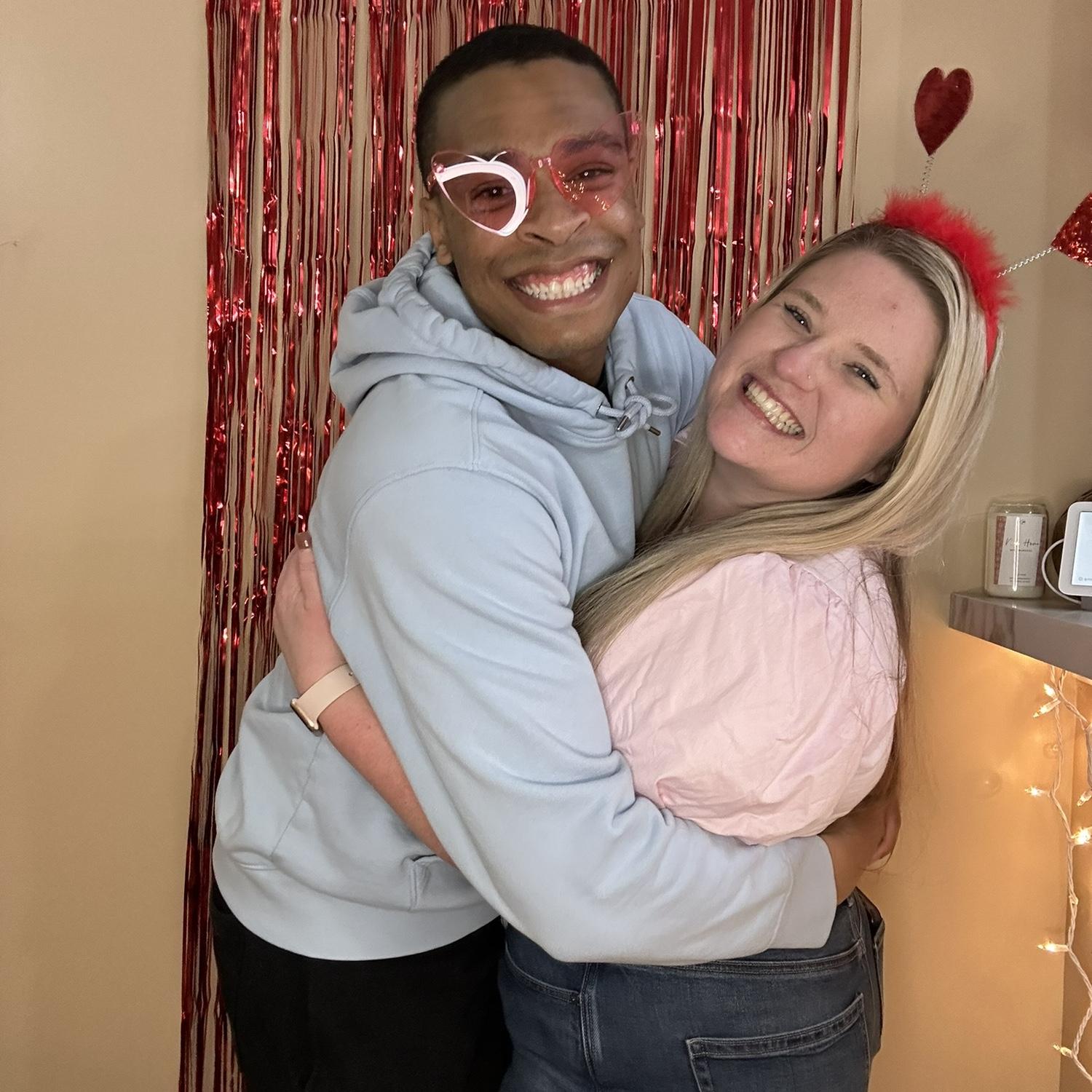 Our first Valentines Day. February 2024.