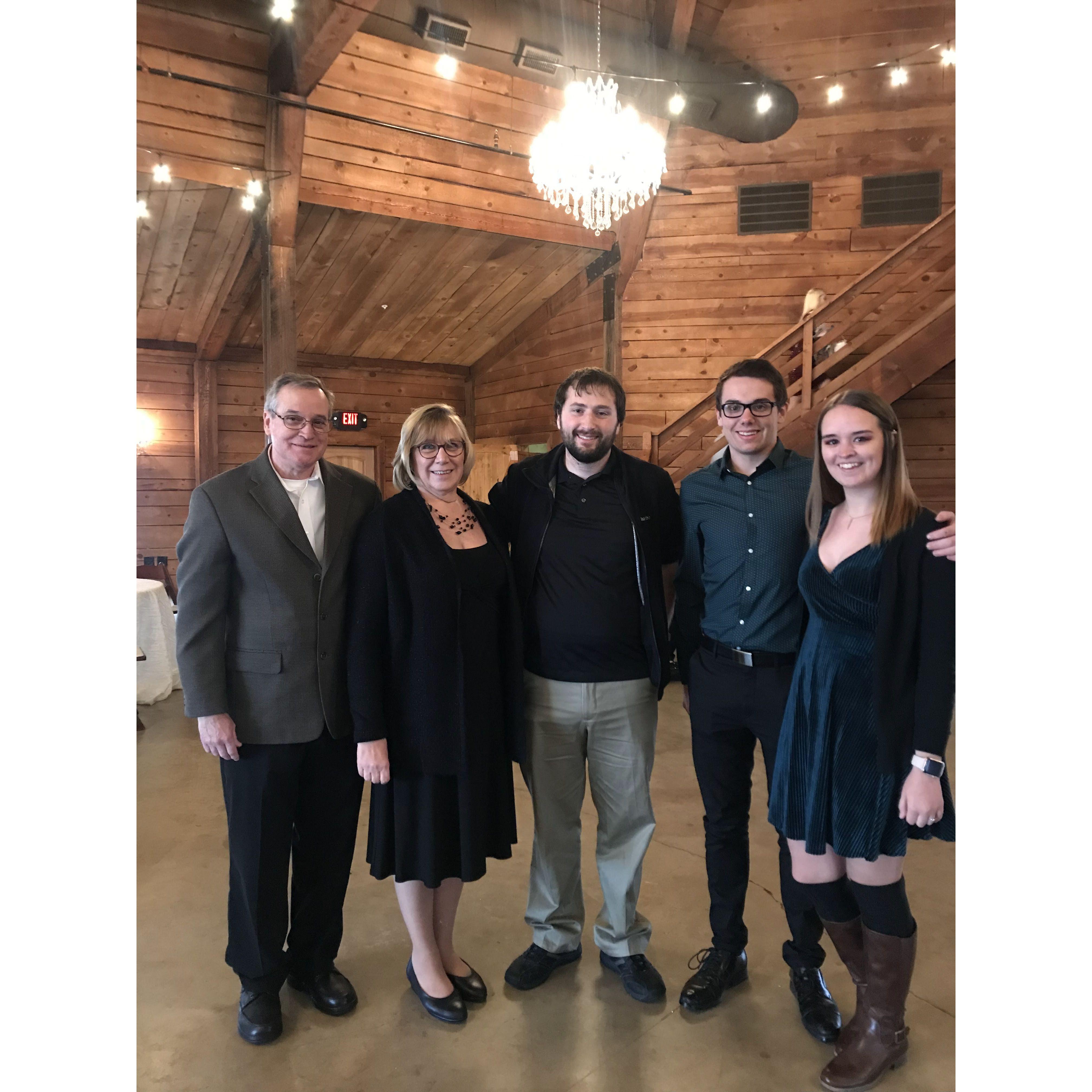 Our Minnesotan friends we made at a previous wedding!