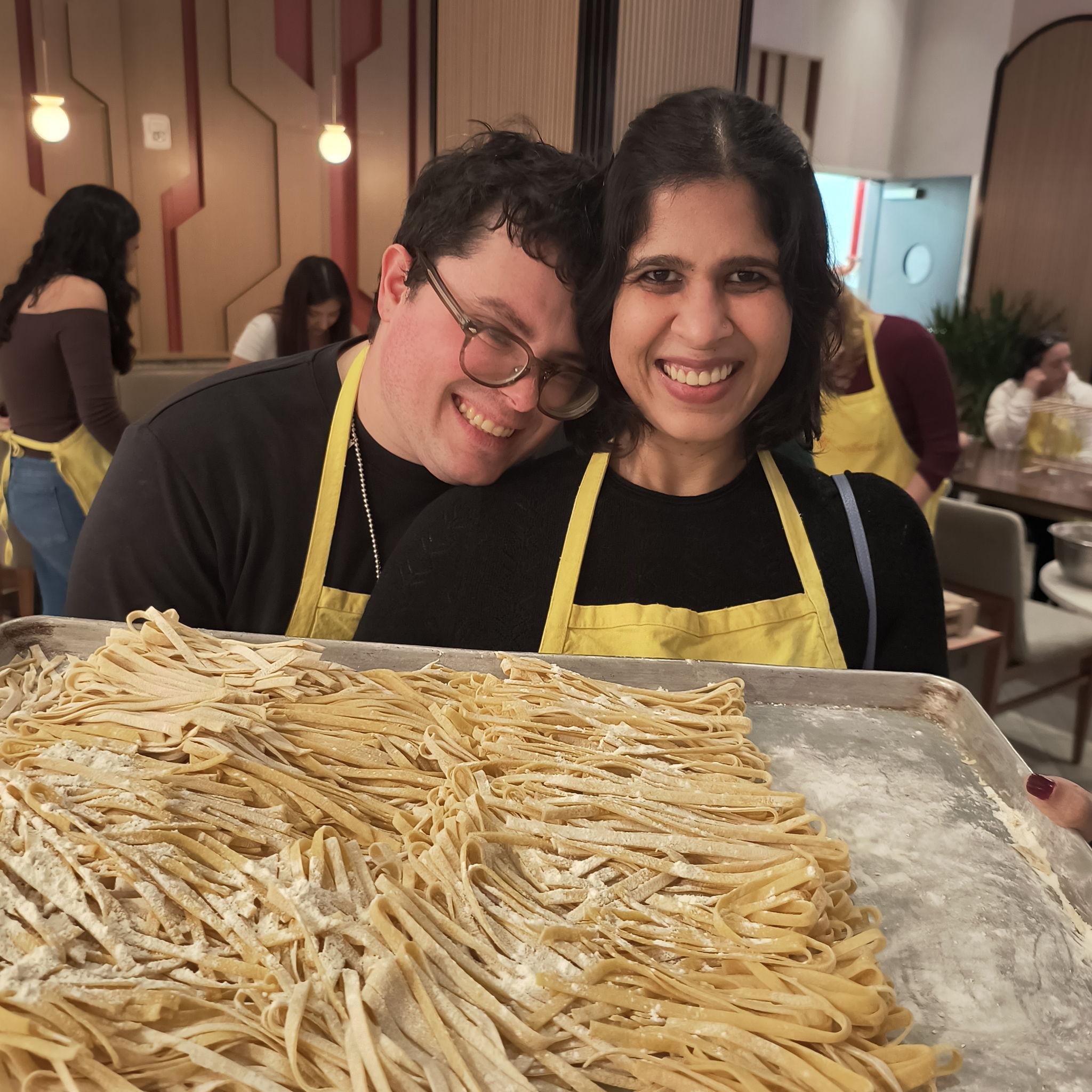 Pasta making class