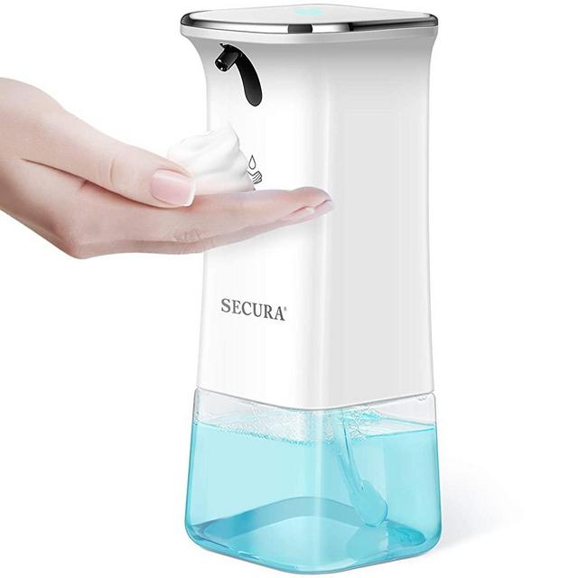 Hanamichi Soap Dispenser, Touchless High Capacity Automatic Soap Dispenser  Equipped w/Infrared Motion Sensor Waterproof Base Adjustable Switches  Suitable for Bathroom Kitchen Hotel Restaurant : : Home & Kitchen