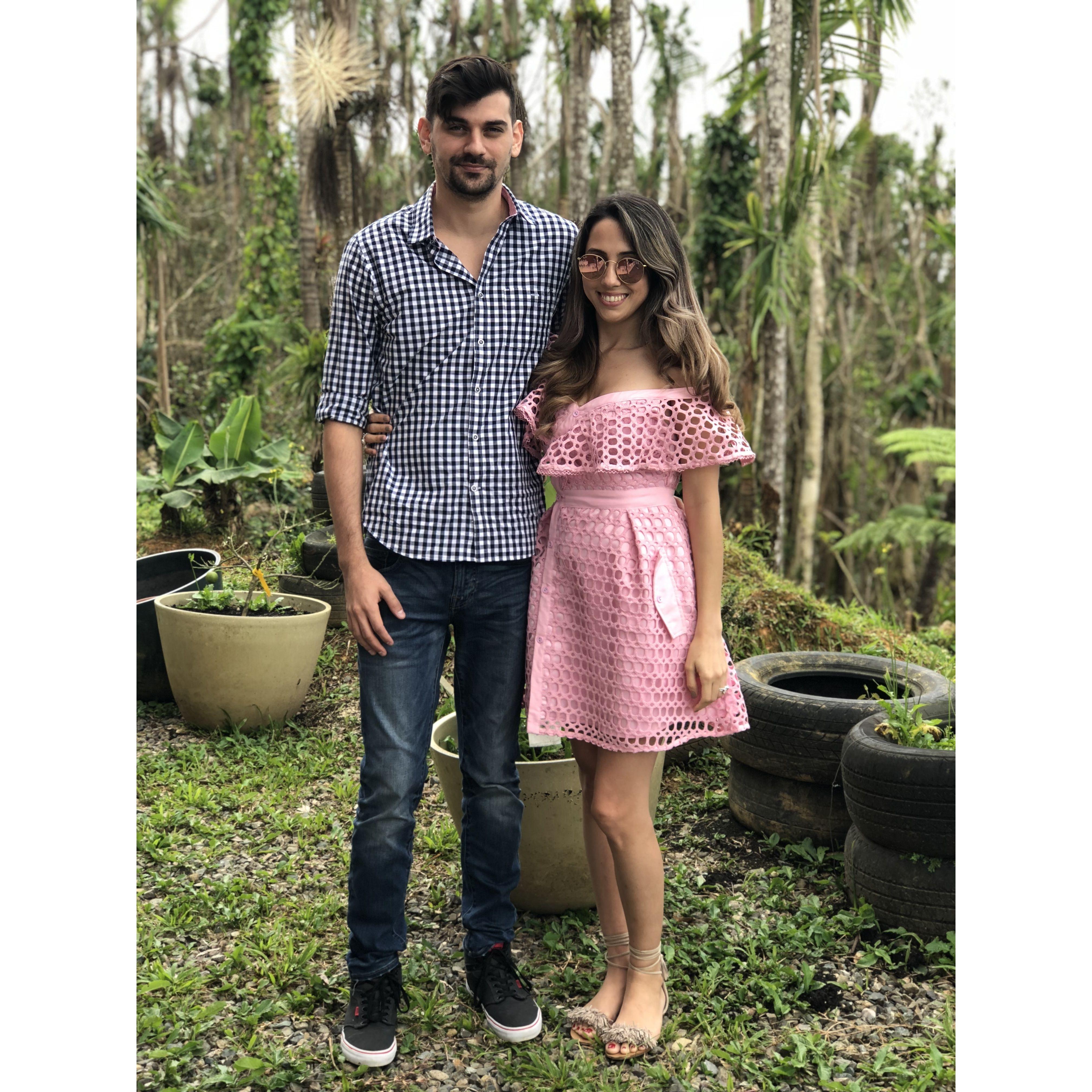 our first three king's day together - here in Adjuntas - Jan 2018