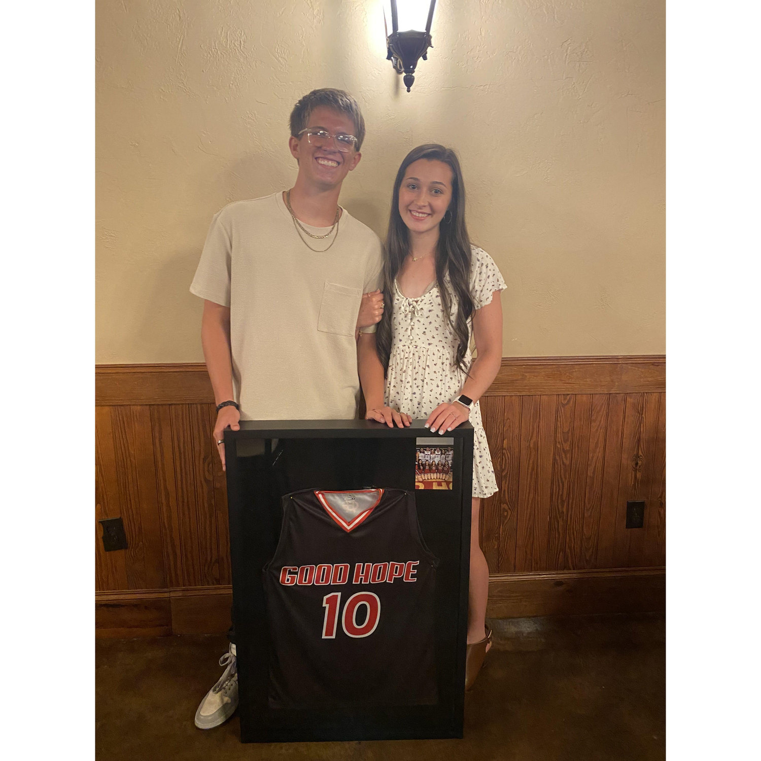 Noah's last basketball banquet! May 9, 2022