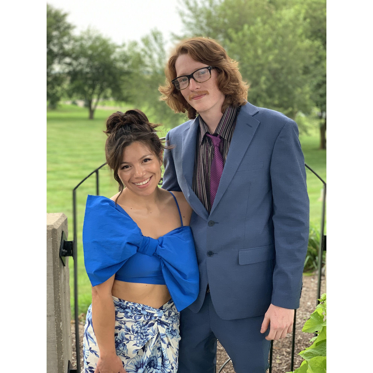 All dressed up for a dear friend’s “I do”