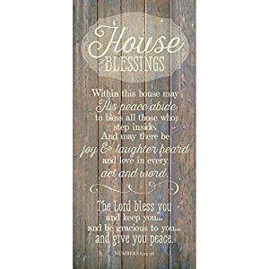 House Blessing...New Horizons Wood Plaque by Dexsa