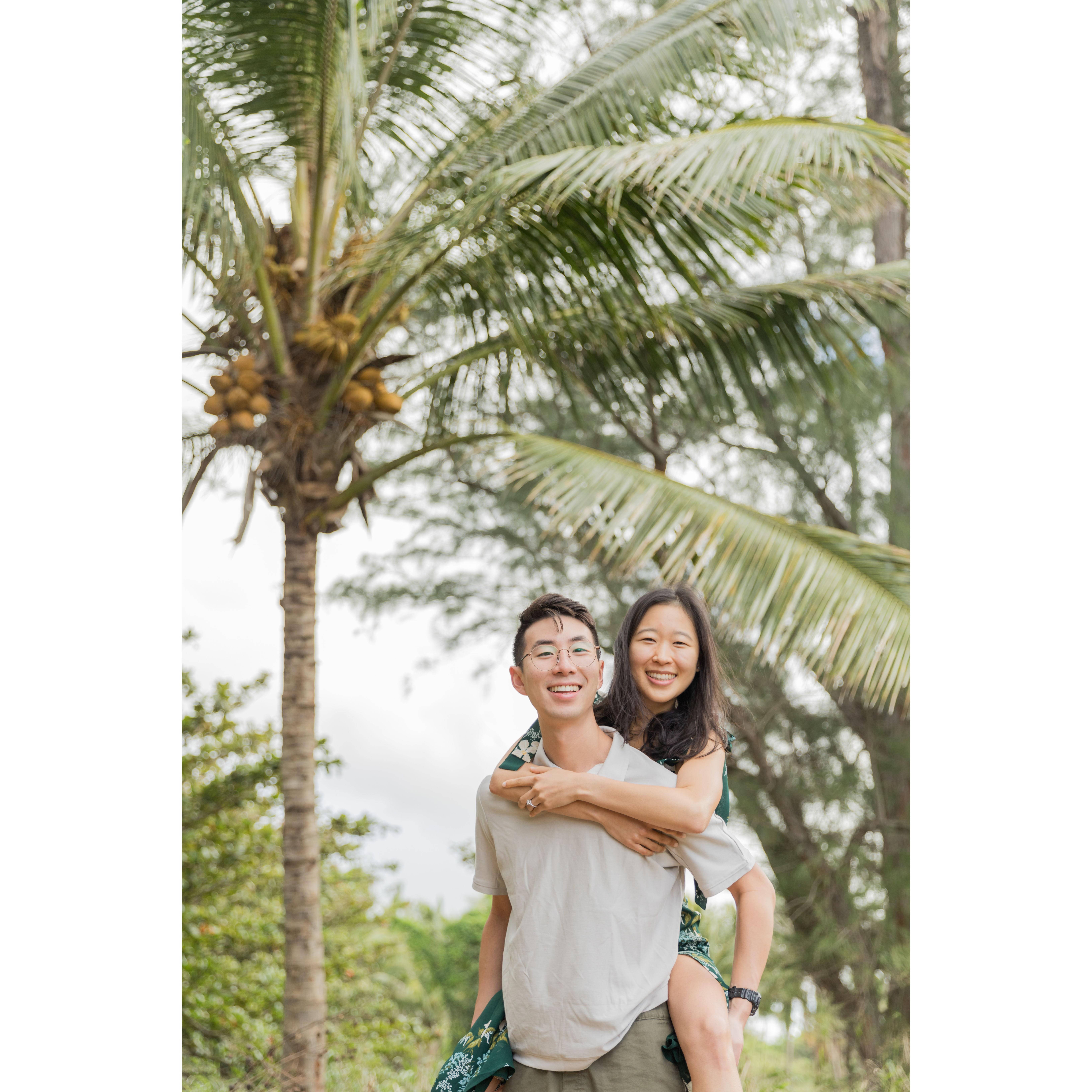 We love piggyback rides!