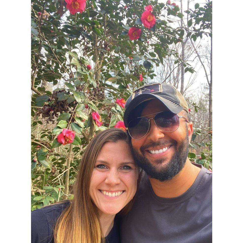 Touring the biggest botanical garden in South Carolina. Blessed with beautiful views, beautiful weather, and even better company!