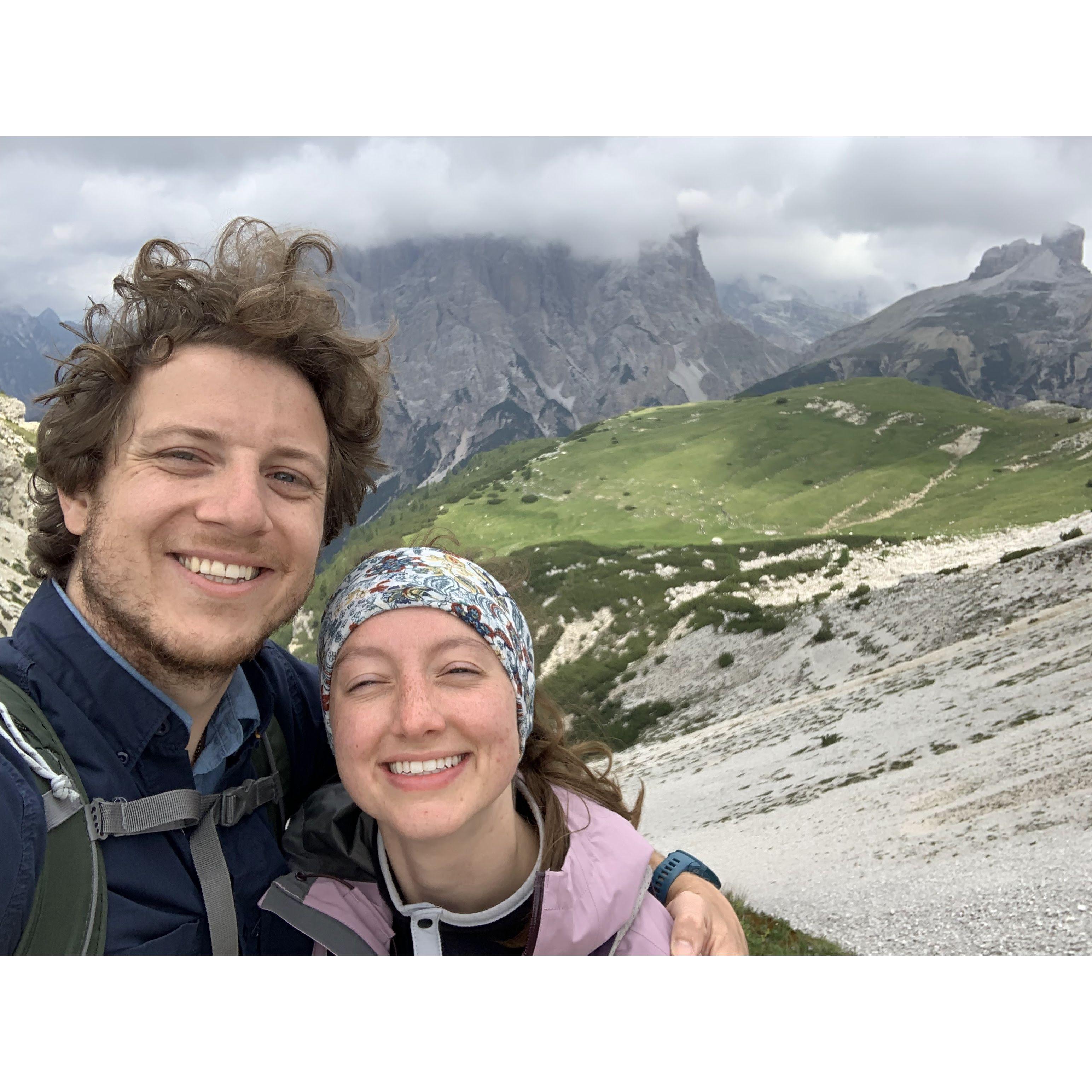 Hiking in the Alps