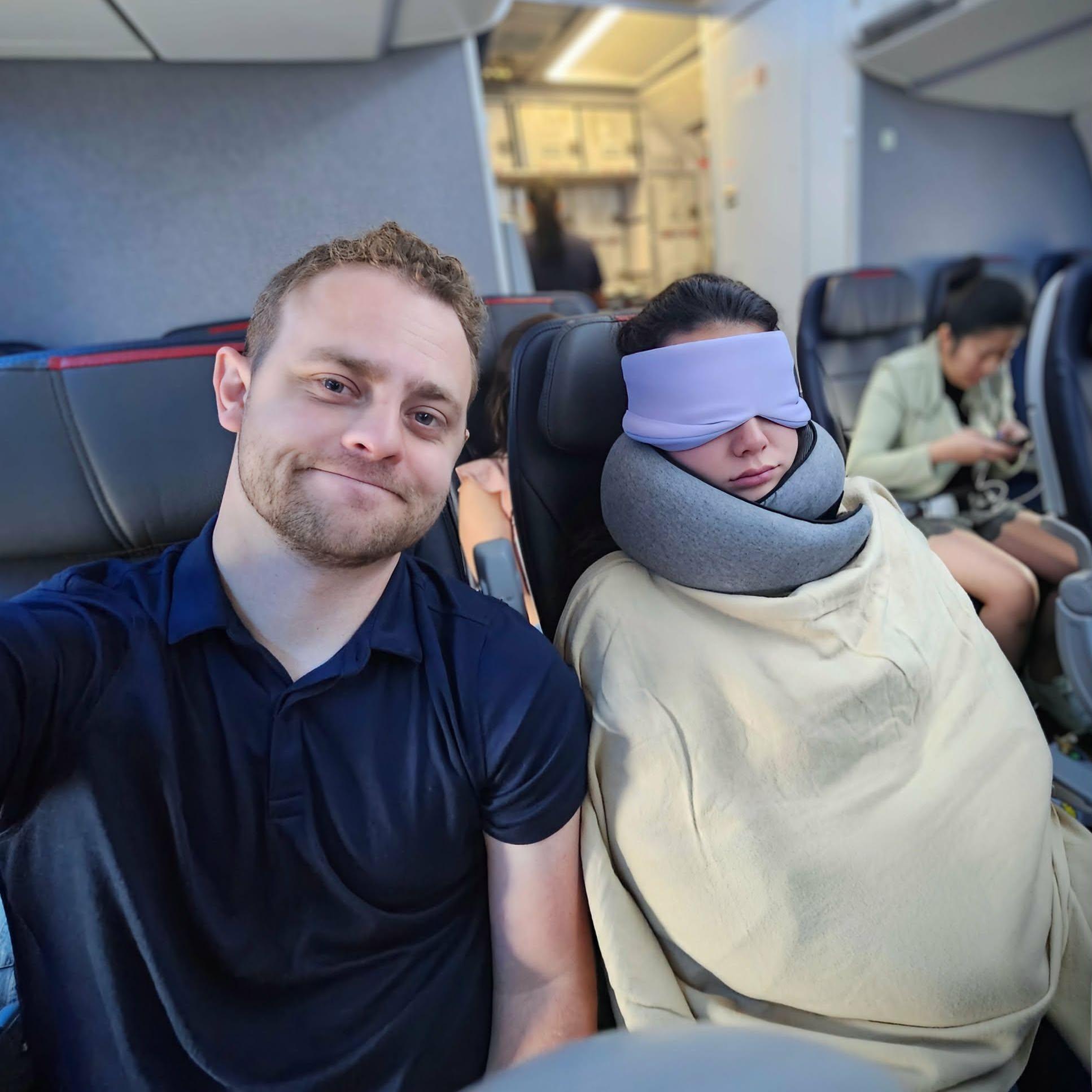 Us on every flight...