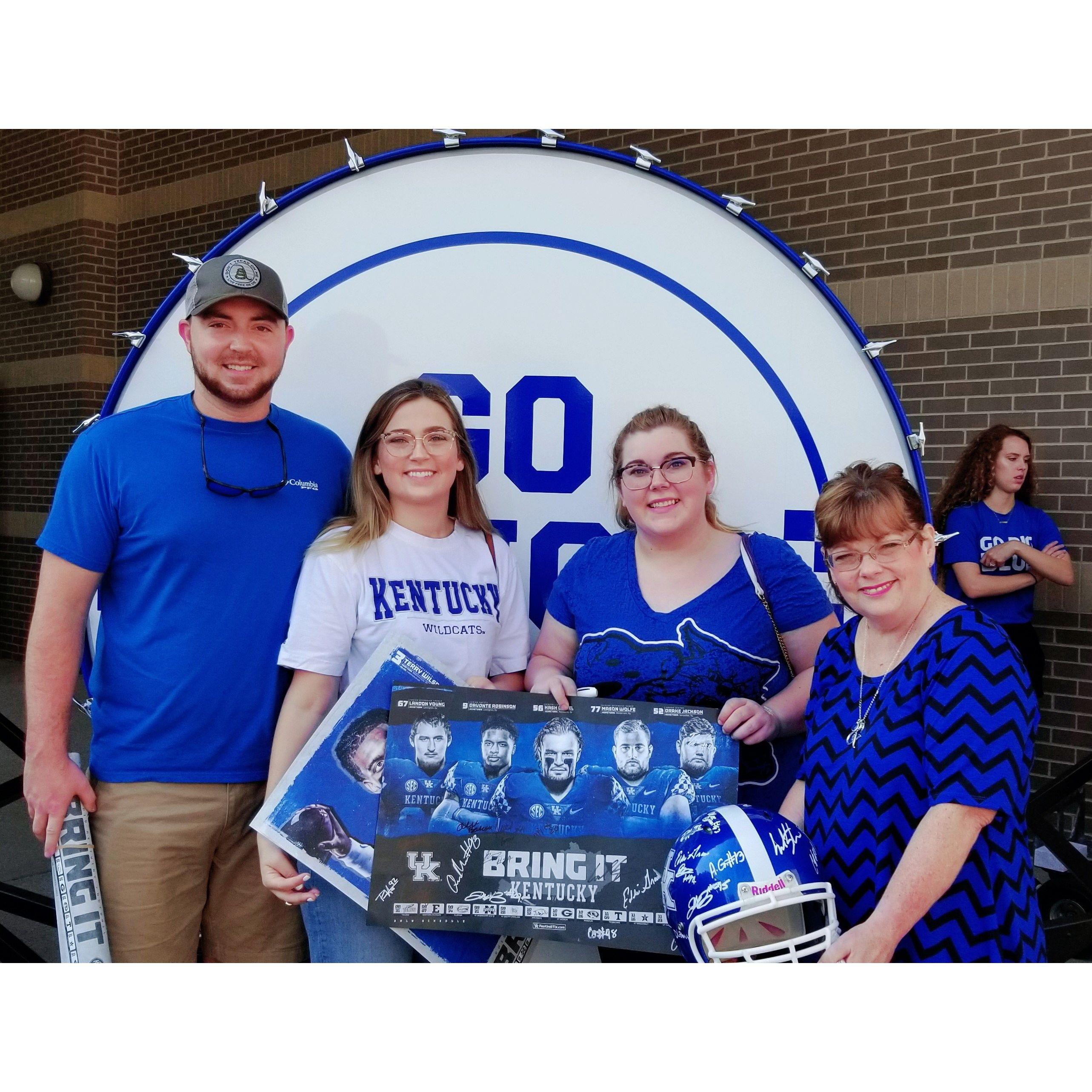 UK Fan Day with Jonathan, Hannah and Reagan