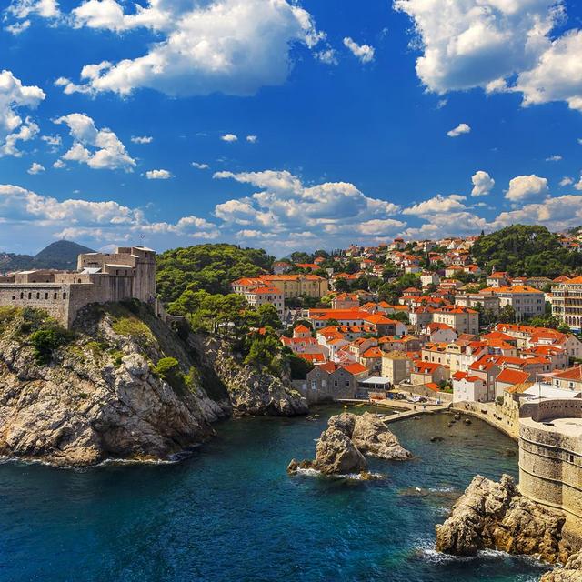 Lunch in Dubrovnik, Croatia