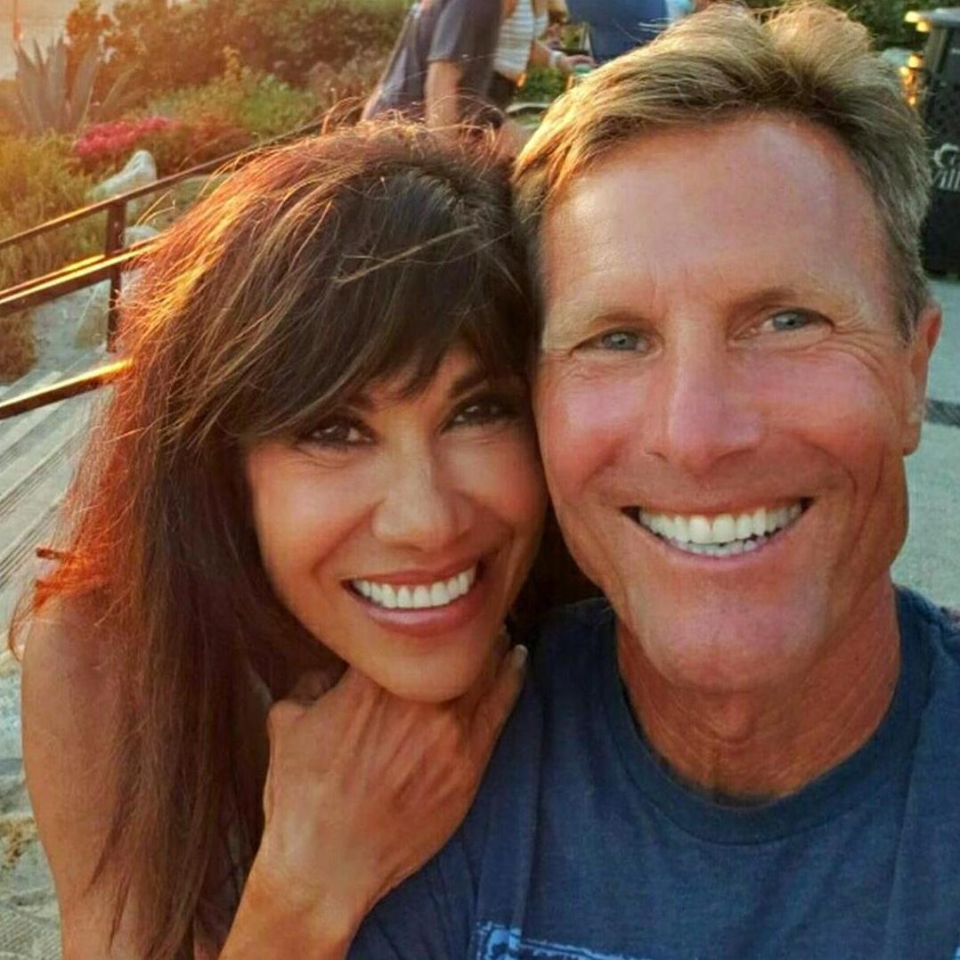 Enjoying Carlsbad at sunset.