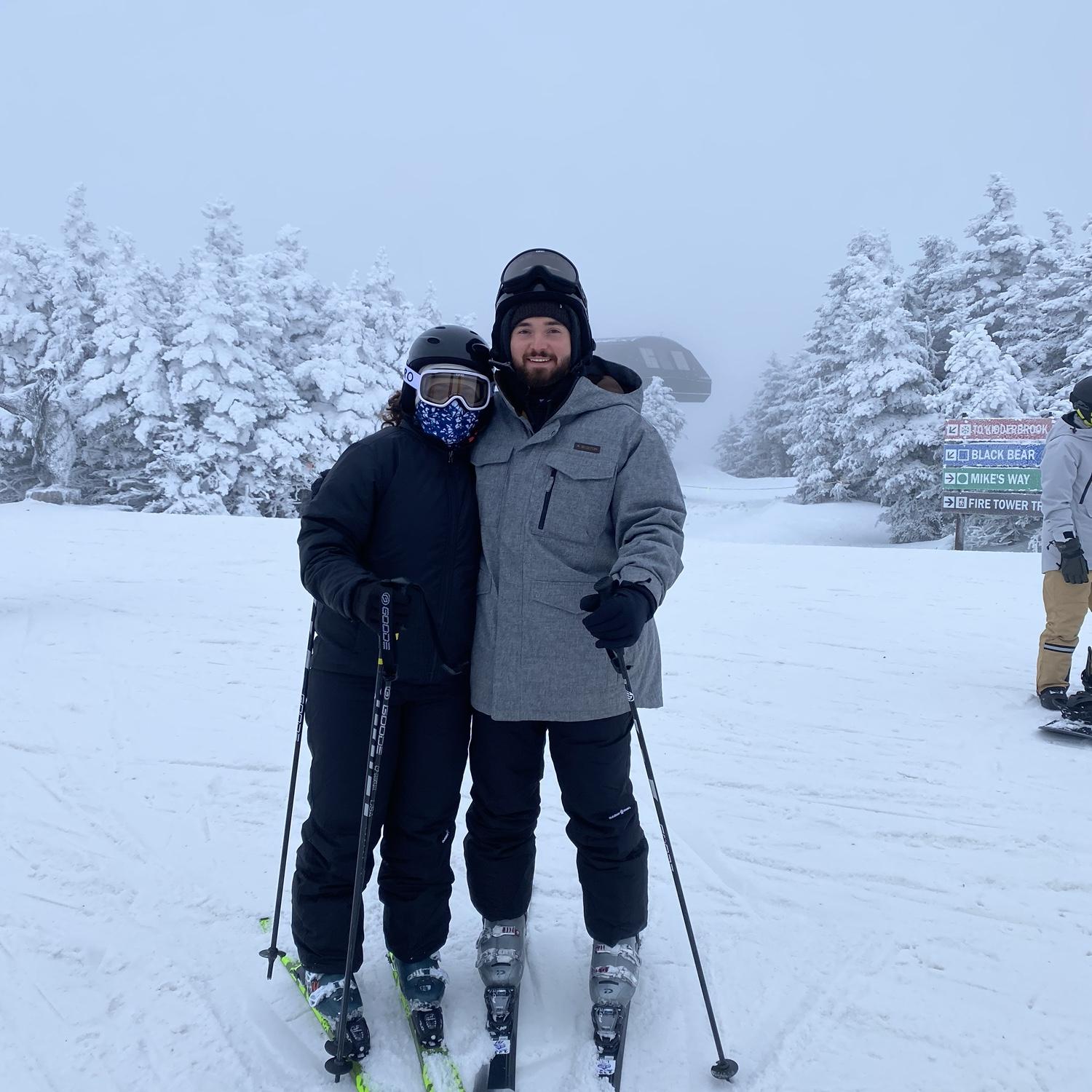 Round 2: John goings skiing. Olivia still goes tumbling down the mountain