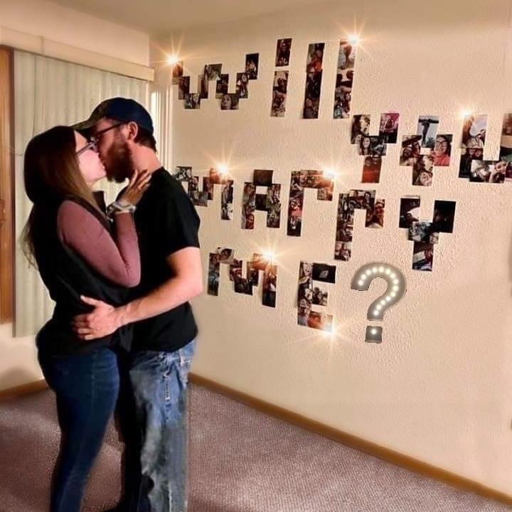 She said “ Yes “ !
