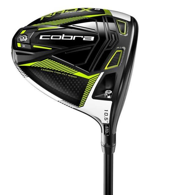 Cobra Golf 2021 Men's Radspeed XB Driver Gloss Black-Turbo Yellow