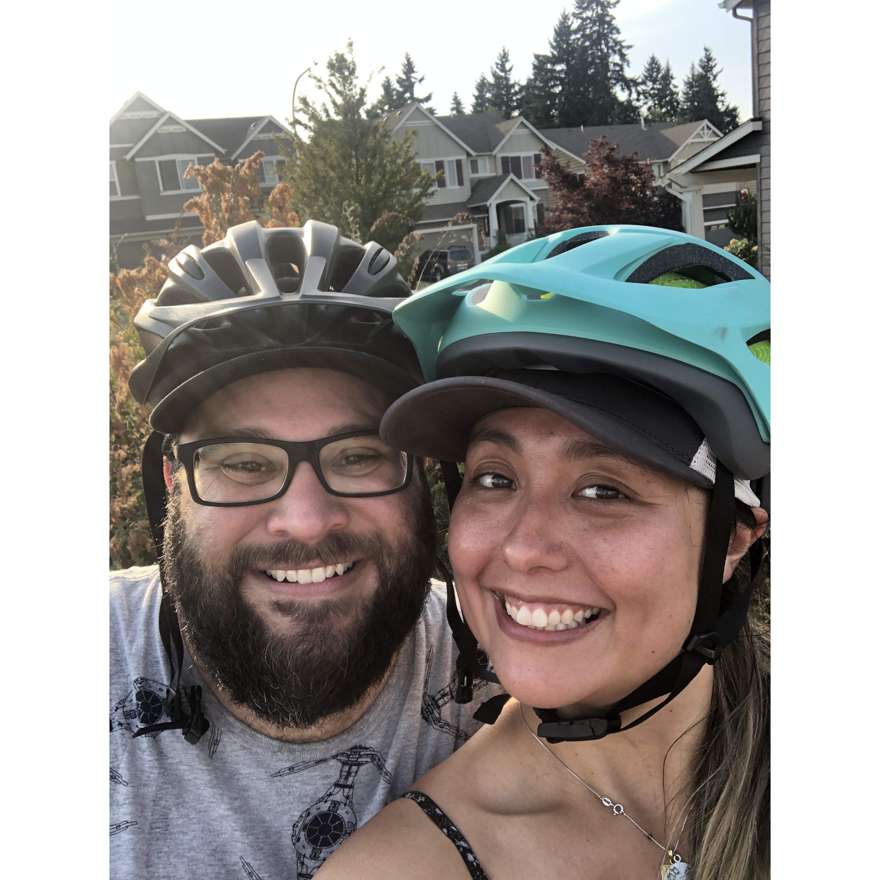 One of our first dates :-)