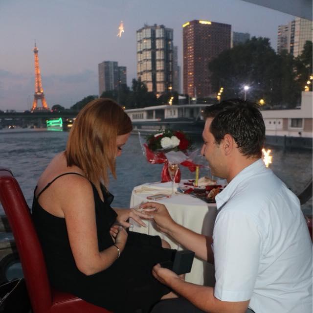 Proposal in Paris, France