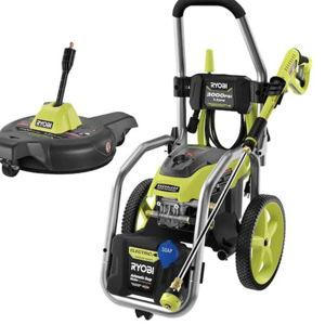 3000 PSI 1.1 GPM BRUSHLESS ELECTRIC PRESSURE WASHER WITH 12" 2300 PSI SURFACE CLEANER