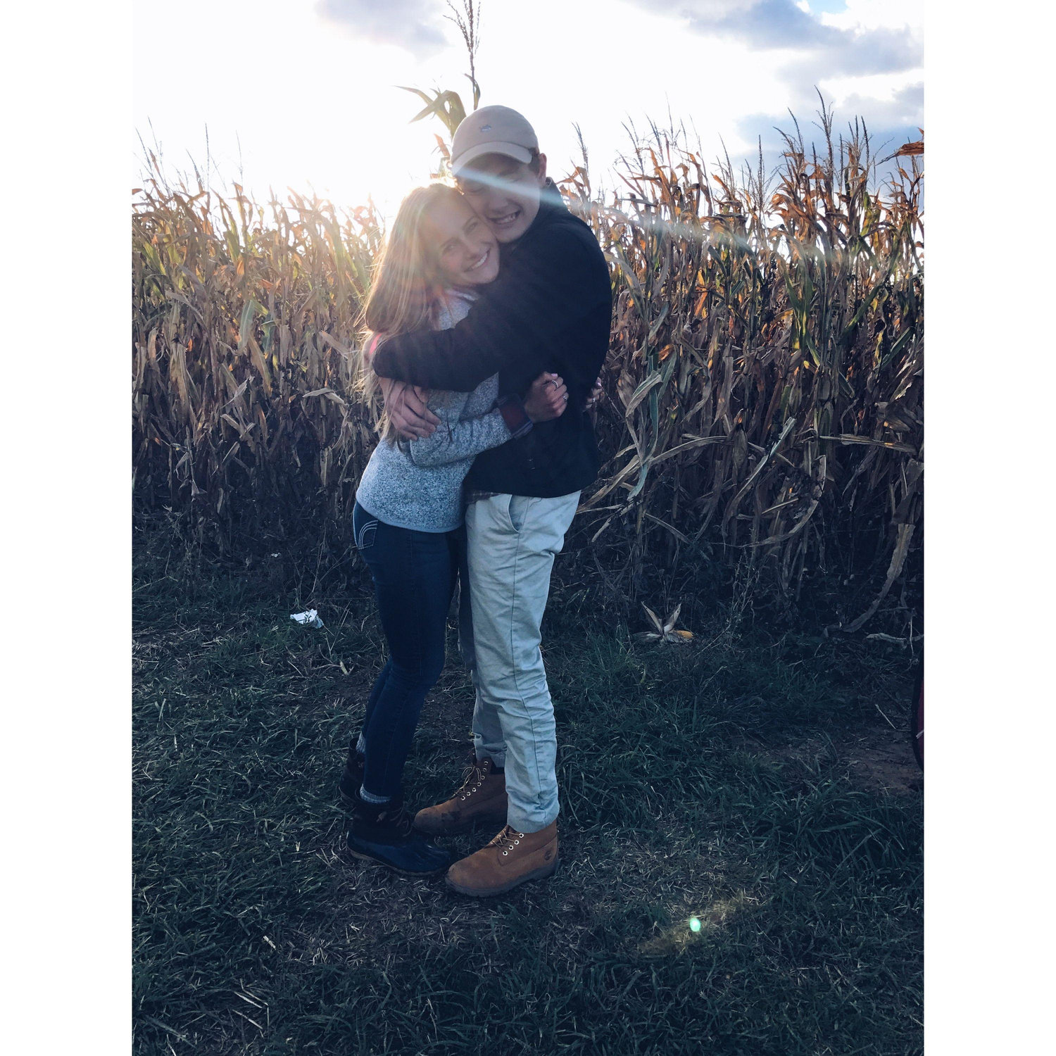 Always a trooper every fall since the first one, going to do a fall activity with me! This day was so fun :)