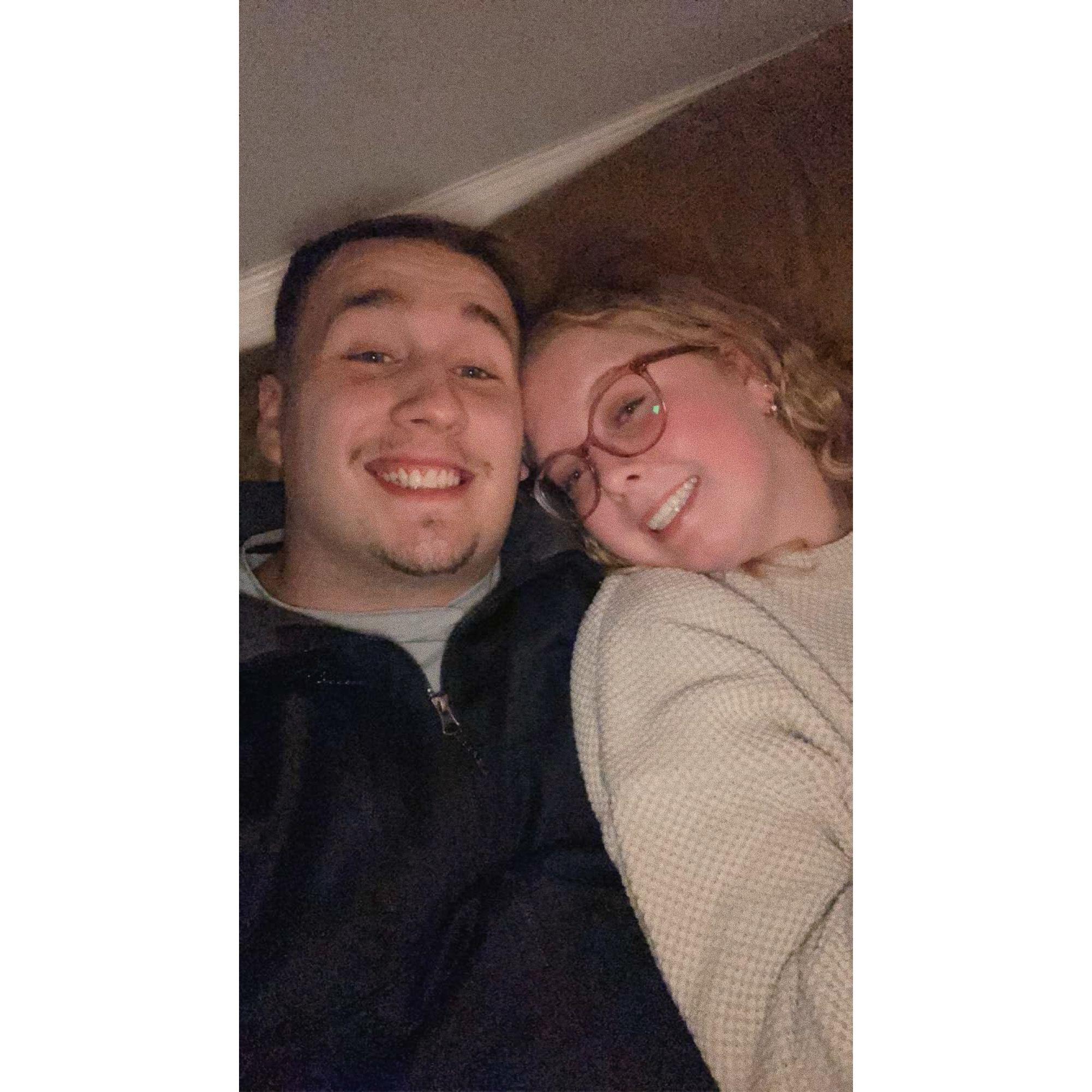 This was the night of our first date!