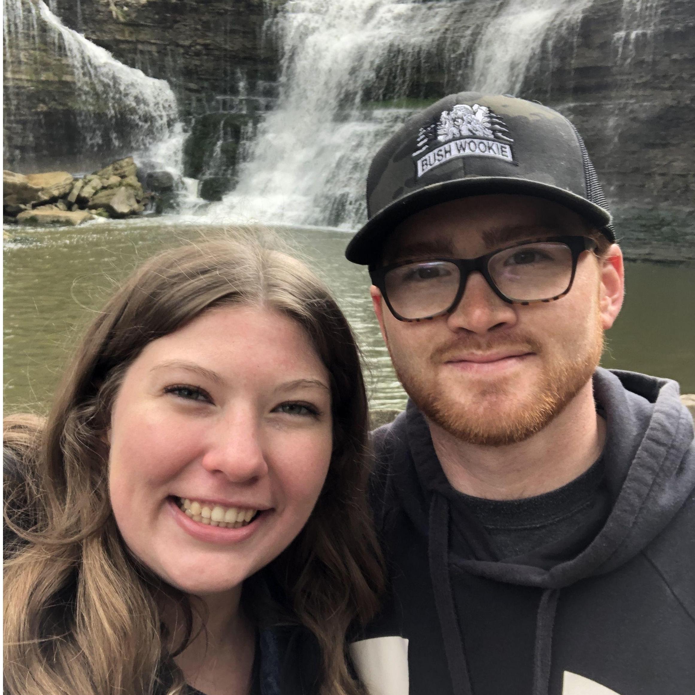 The first photo Nicole posted on Instagram - Balls Falls May 2021