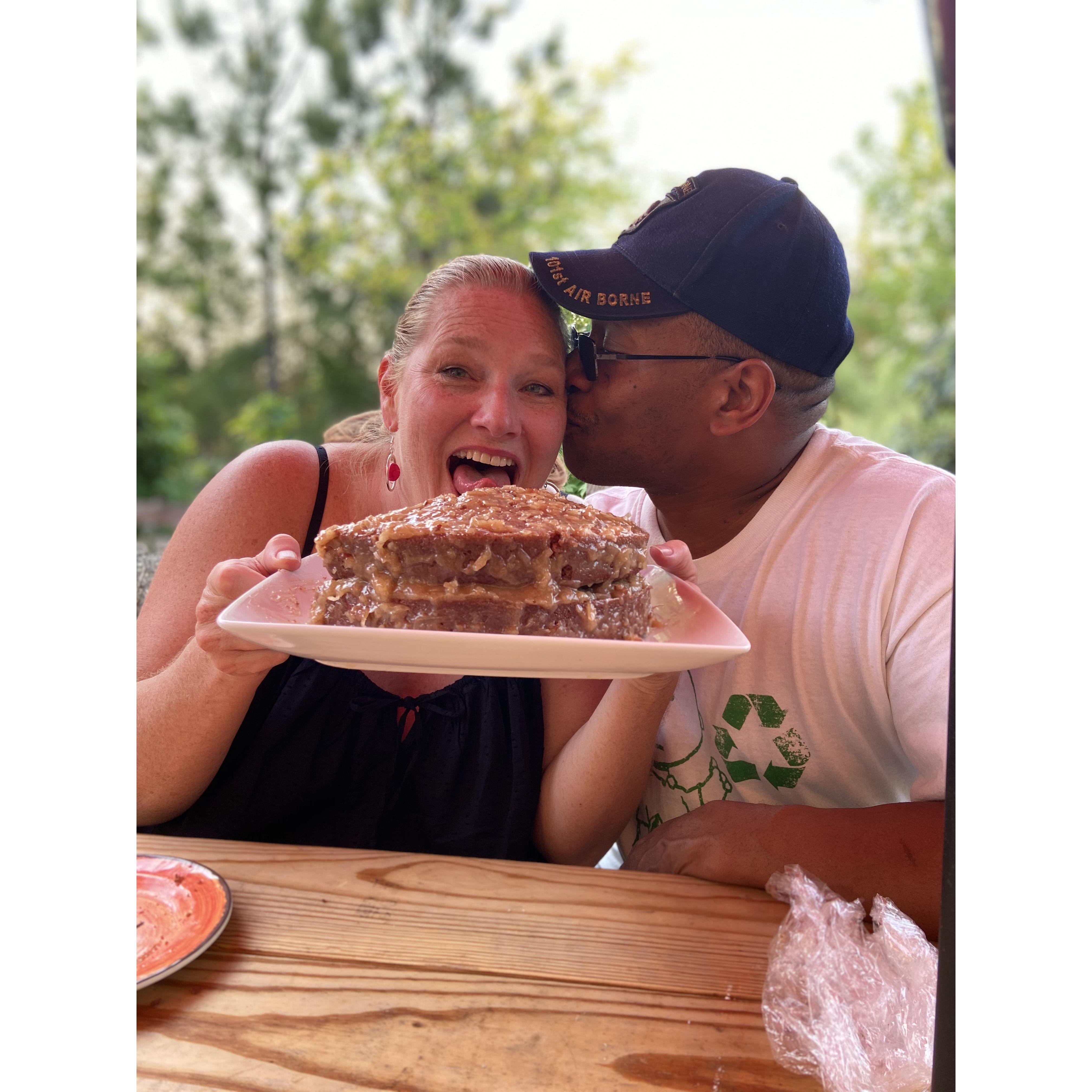 Anita's birthday celebration at Brambly Park