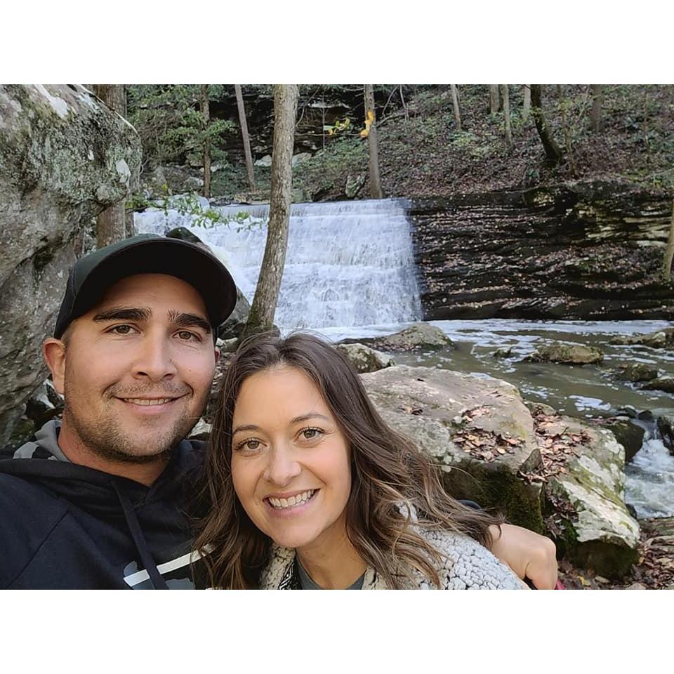 Fall hike with friends in Dayton, TN