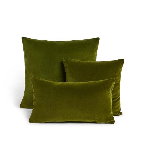Soho Home Monroe Cushion, Moss Green