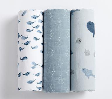Jack Nautical Swaddle Set Of 3