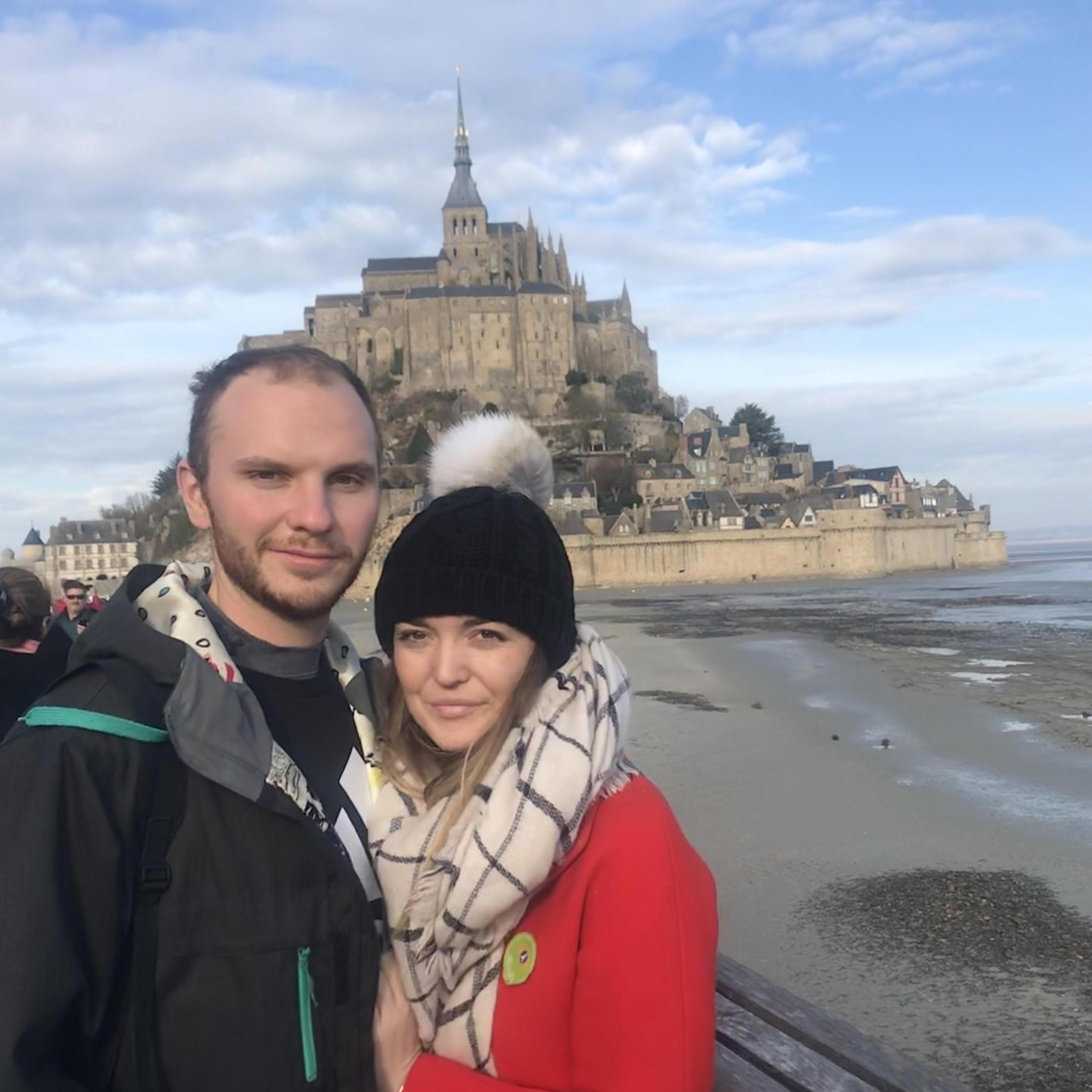 A photo from Ben's favourite place (Mont Saint Michel, 2018)