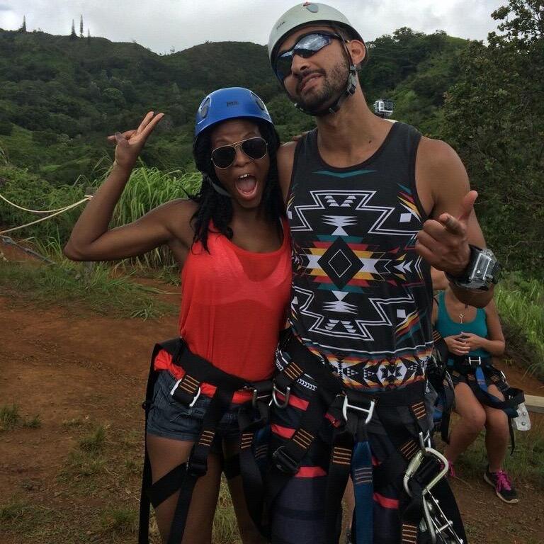 Zipping through Hawaii