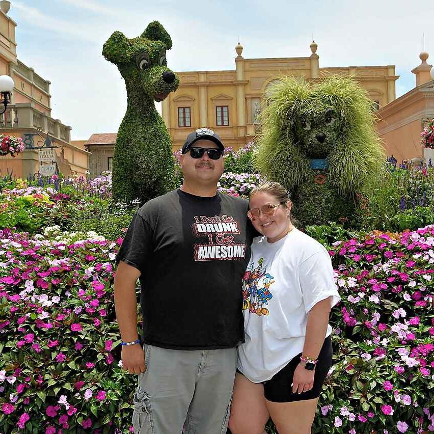 Our first trip to Disney together.
