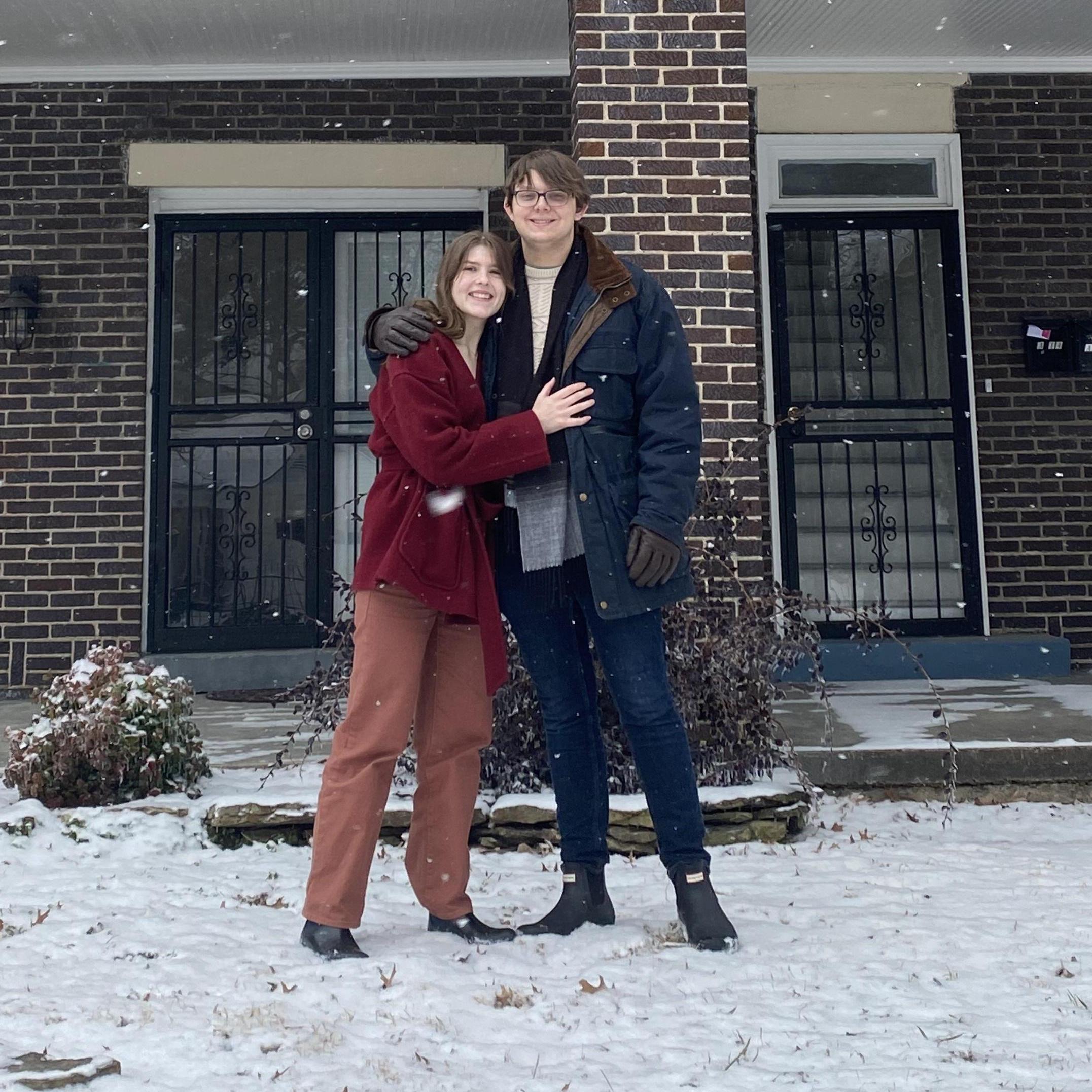 Valentine’s Day 2021, on the eve of the big snow storm.