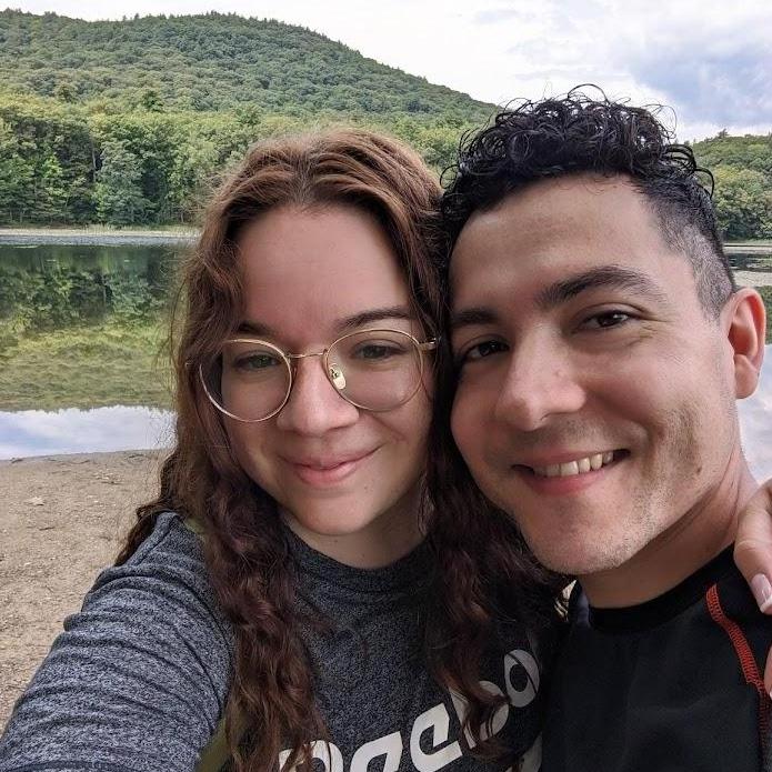 Lake Moreau on our first camping trip