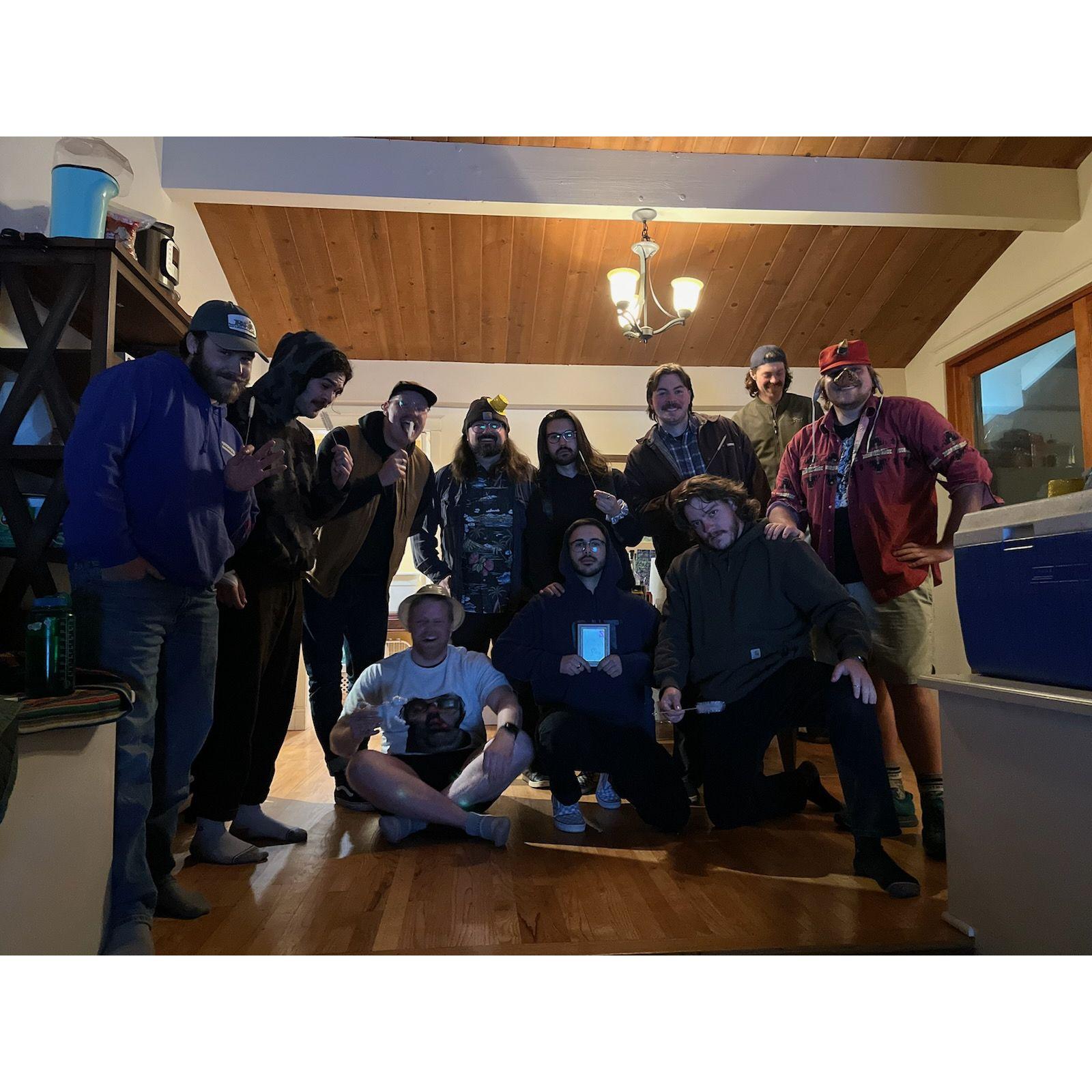 This is a photo of all the people not invited to our wedding - Feb 2024