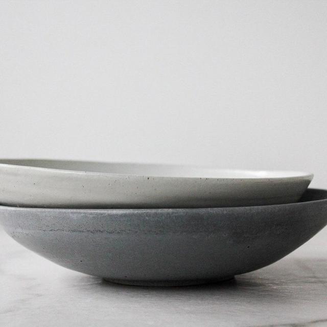 Shallow Bowl-Large Concrete Bowl-Handmade...