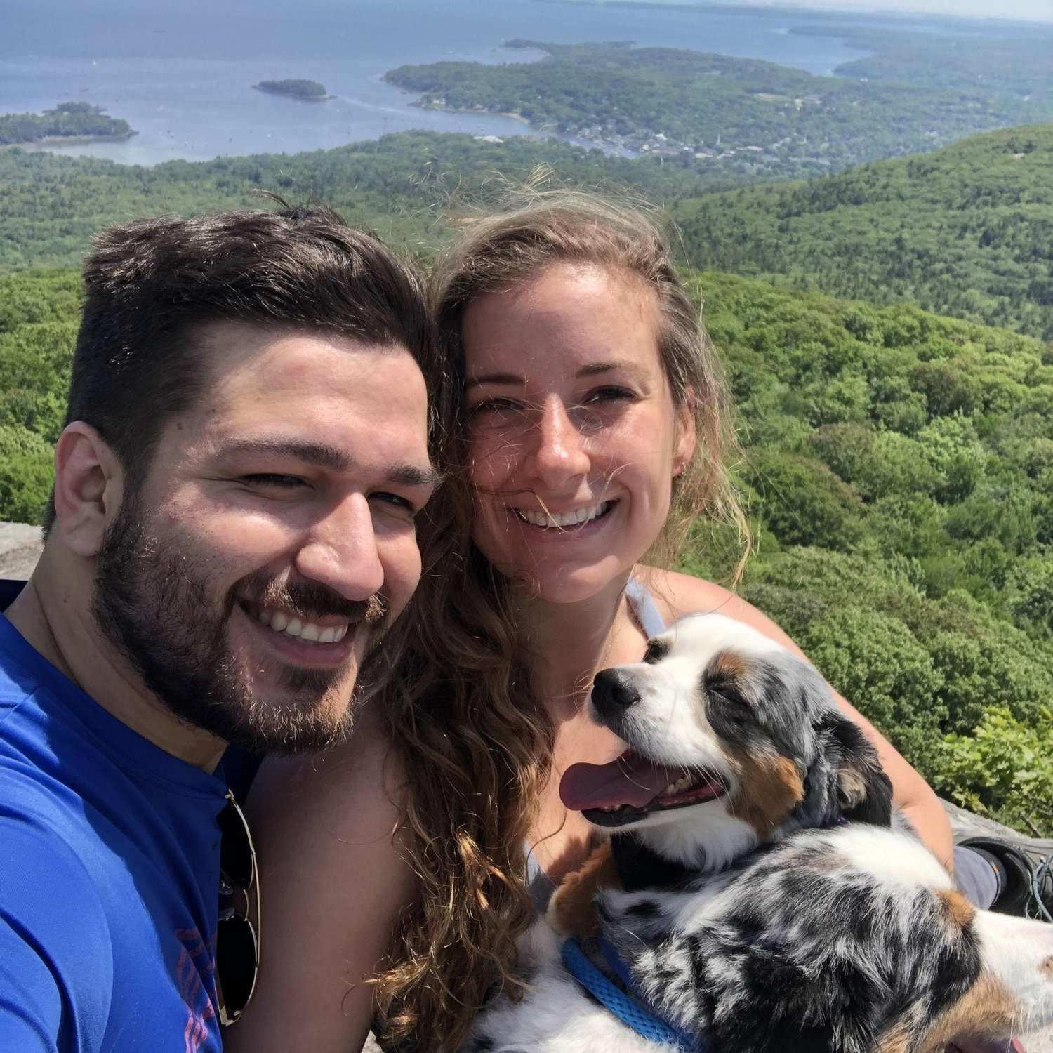 Hiking with the babies in Maine!