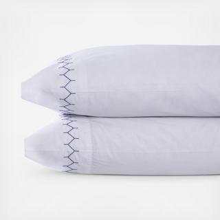 Stitched Pillowcase, Set of 2