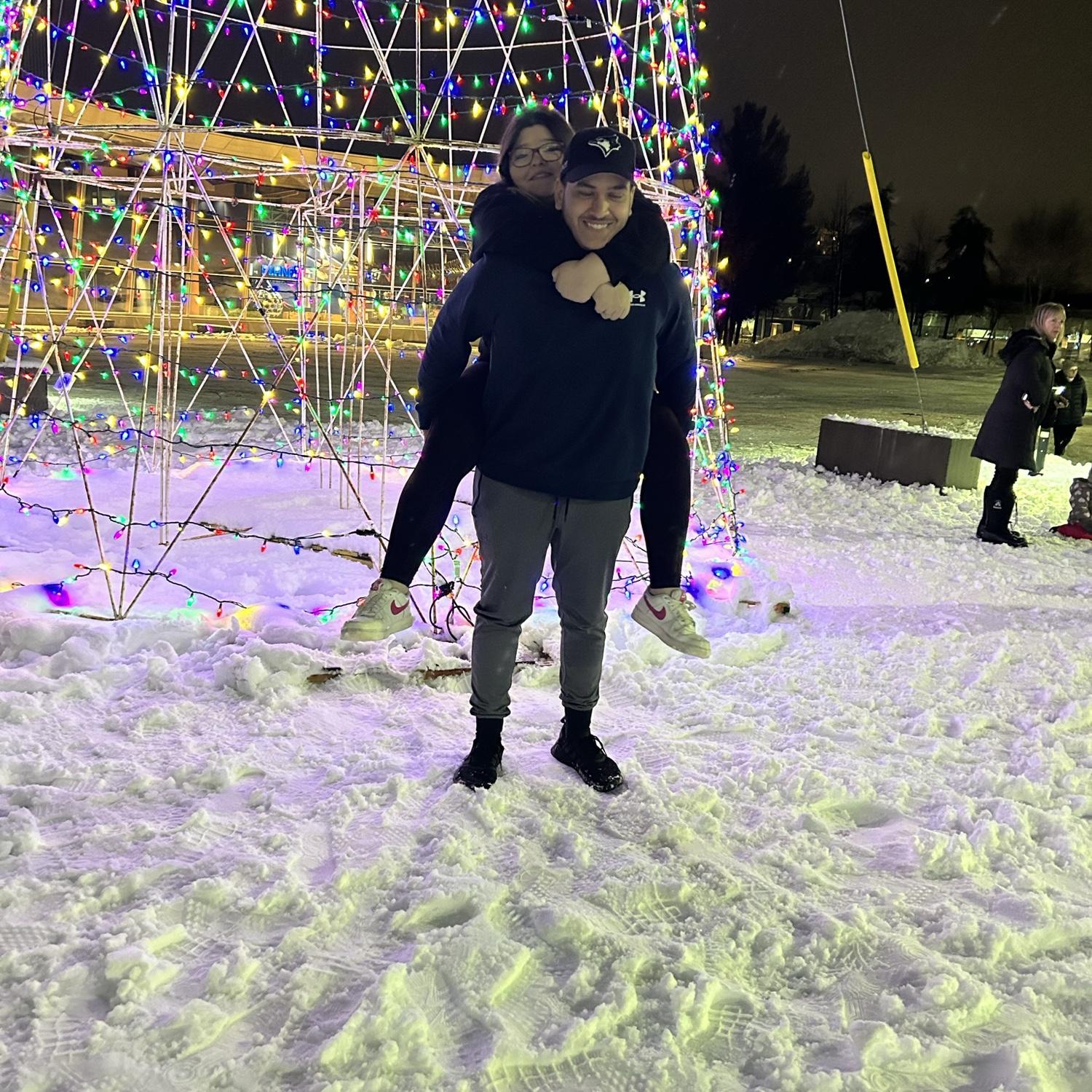 Our first Christmas together!