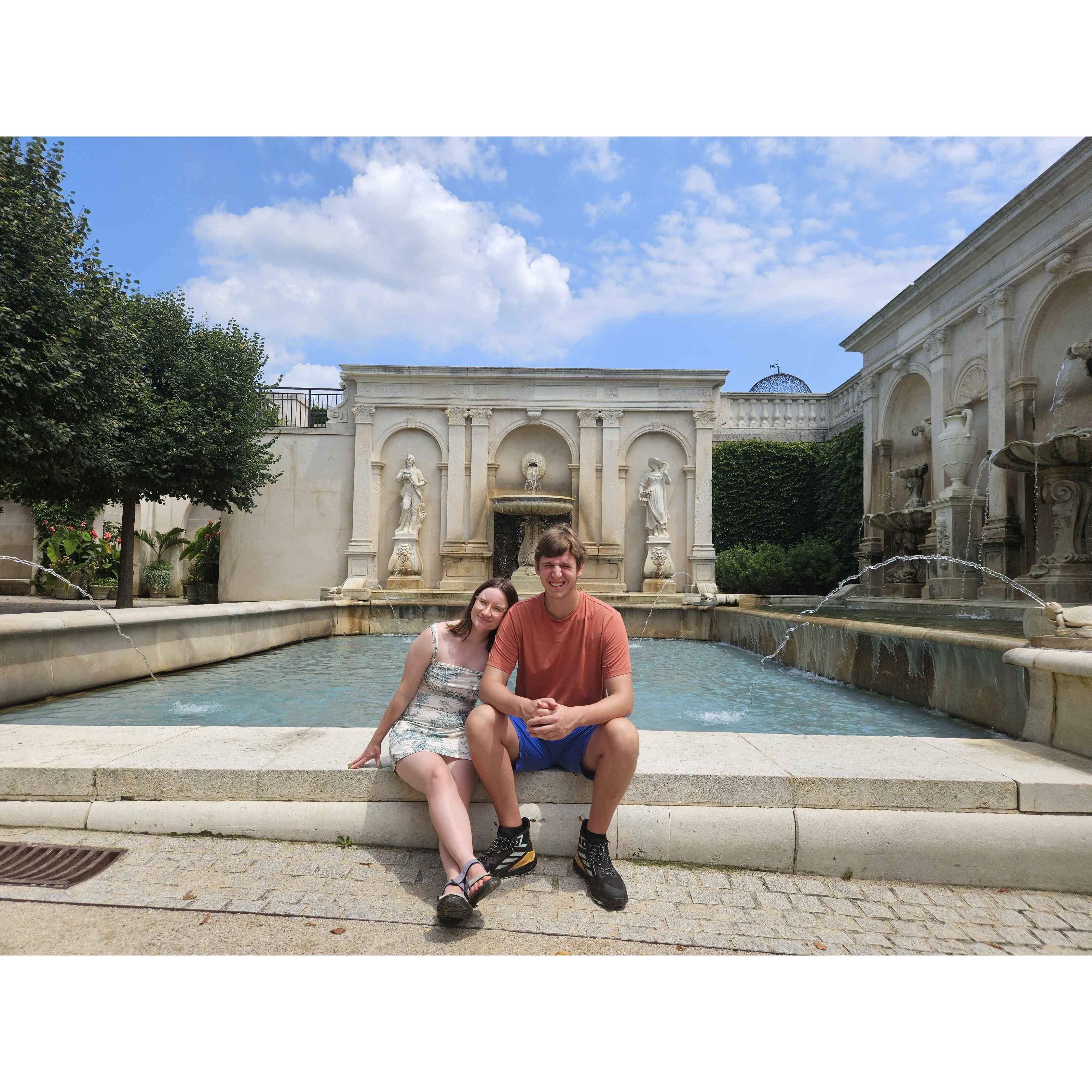 A beautiful day at Longwood Botanical Garden.