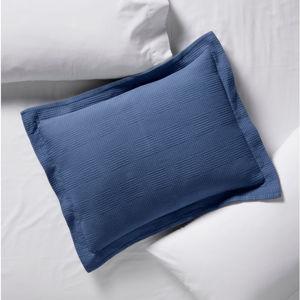 Vintage Matelassé Sham - Atlantic Blue