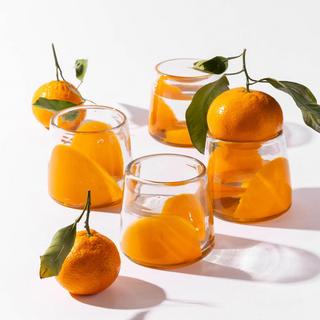 Colorband Glassware Rocks Glass, Set of 4